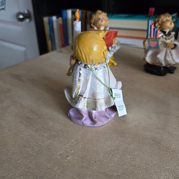 Vintage 1987 Fontanini Roman Simonetti Italy Choir Altar Boys Christmas Set of 4 - Picture 12 of 16